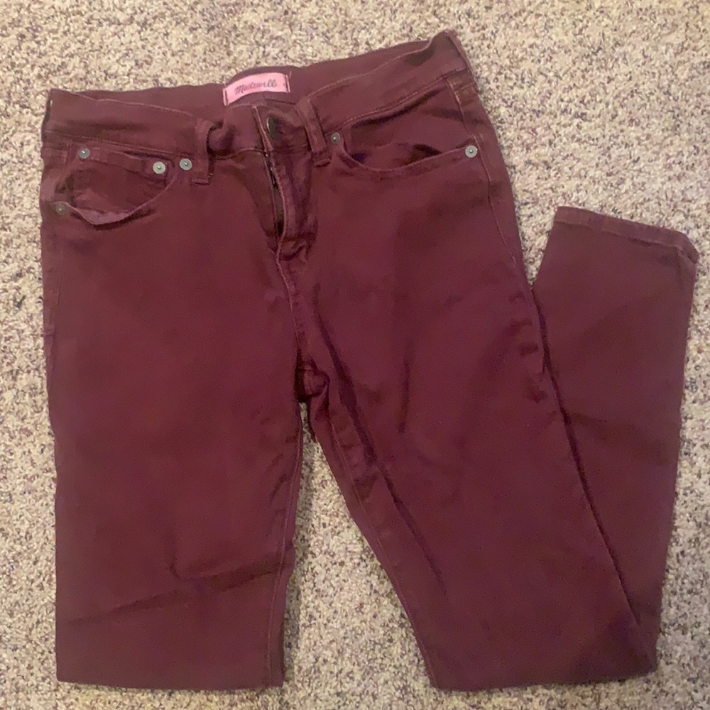 Madewell skinny jeans